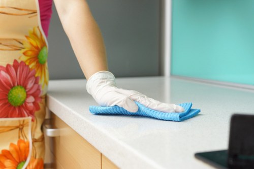 Professional oven cleaning service for a Clapham home kitchen