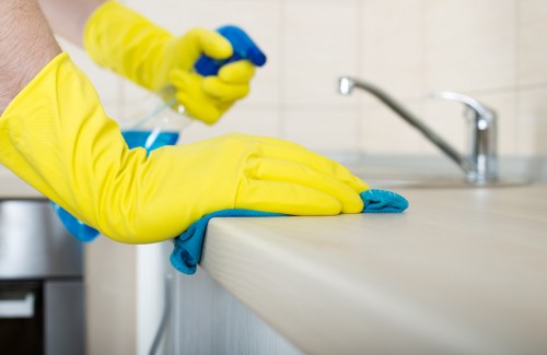 Retail and customer-facing premises cleaned in Clapham